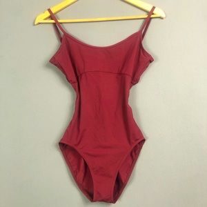 Capezio Burgundy Leotard